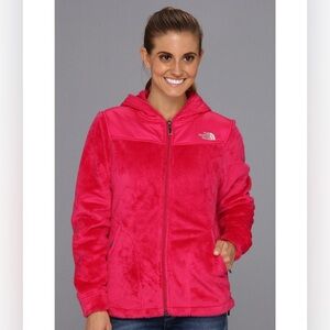 EUC The North Face Hot Barbie Pink Oso Fleece Hoodie